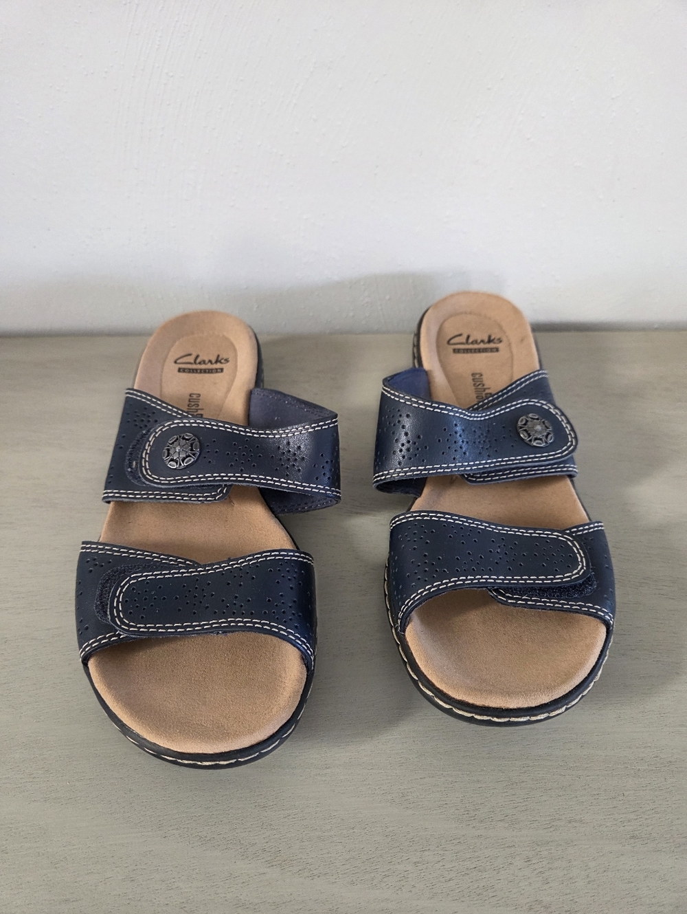 Clark Women Blue Sandals